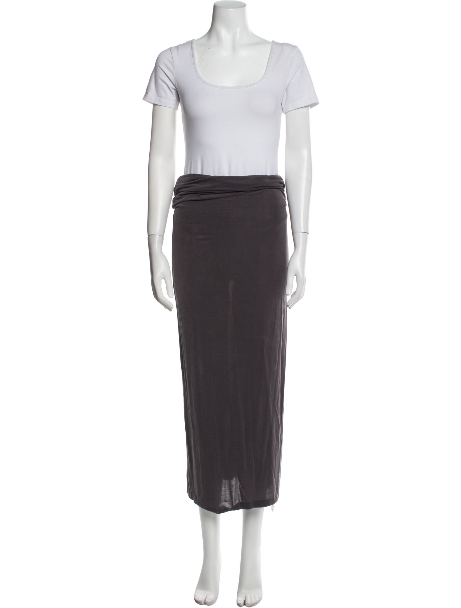 St. Agni Midi Length Skirt